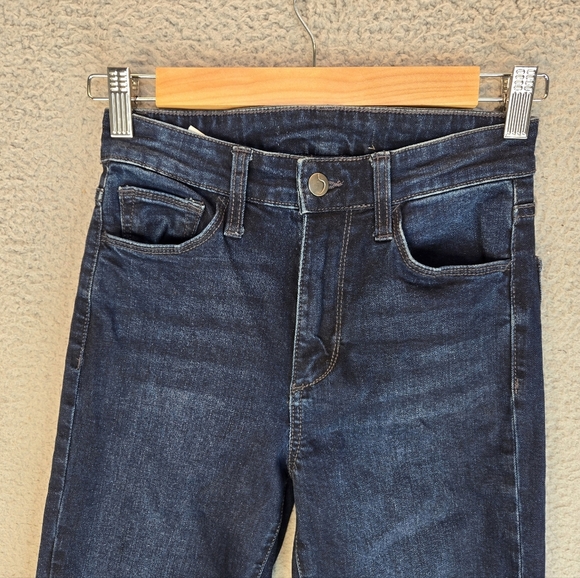 Joe's Jeans Dark Wash Denim Sz 24x26.5 Skinny Stretch Comfort - Picture 2 of 13